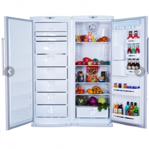یخچال و فریزر دوقلو پارس مدل LRDST170WD-FRZNF170