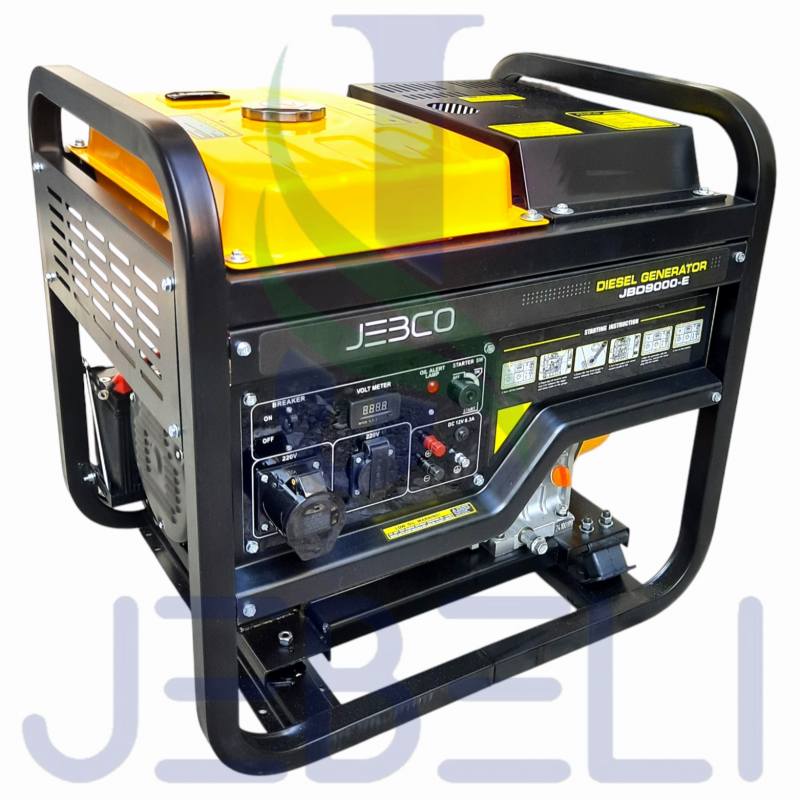 موتور برق 10000 وات دیزل جبکو مدل JEBCO JBD9000E