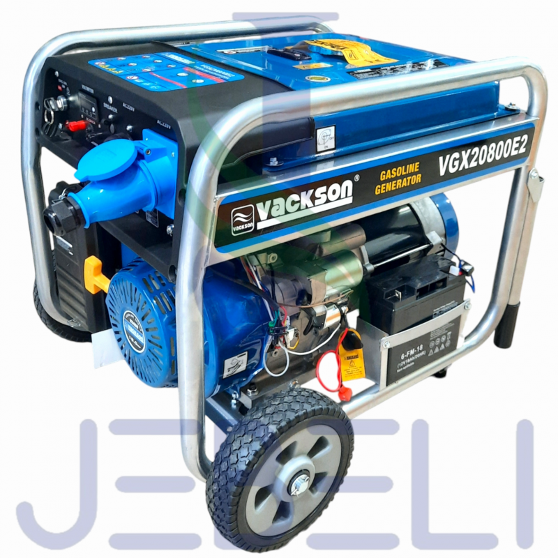 موتور برق 9000 وات بنزینی واکسون مدل VACKSON VGX20800E2