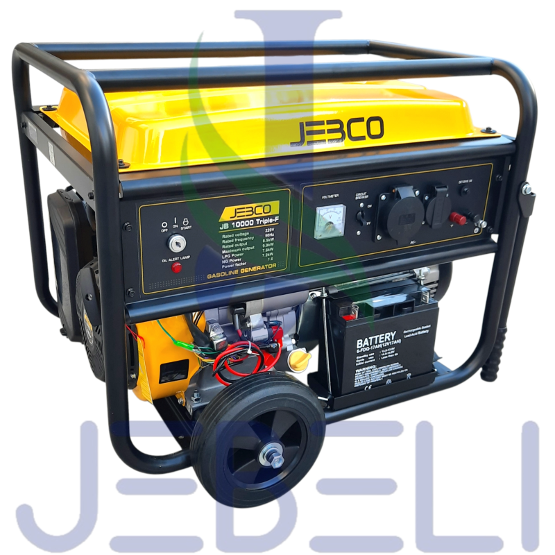 موتور برق 9000 وات گازسوز جبکو مدل JEBCO JB10000Triple-F