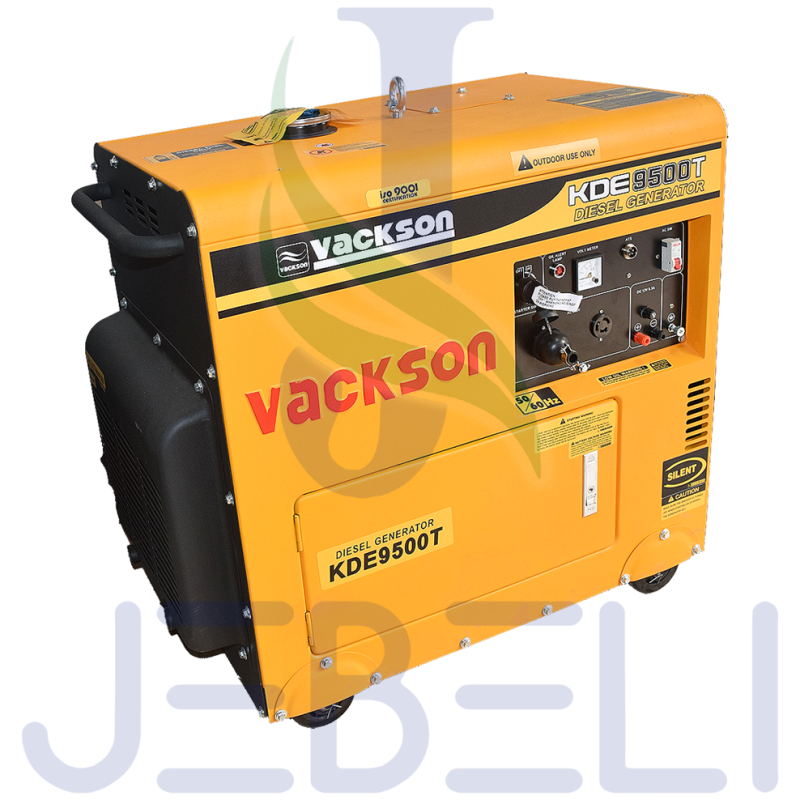 موتور برق 7000 وات دیزل سایلنت واکسون مدل VACKSON KDE9500T