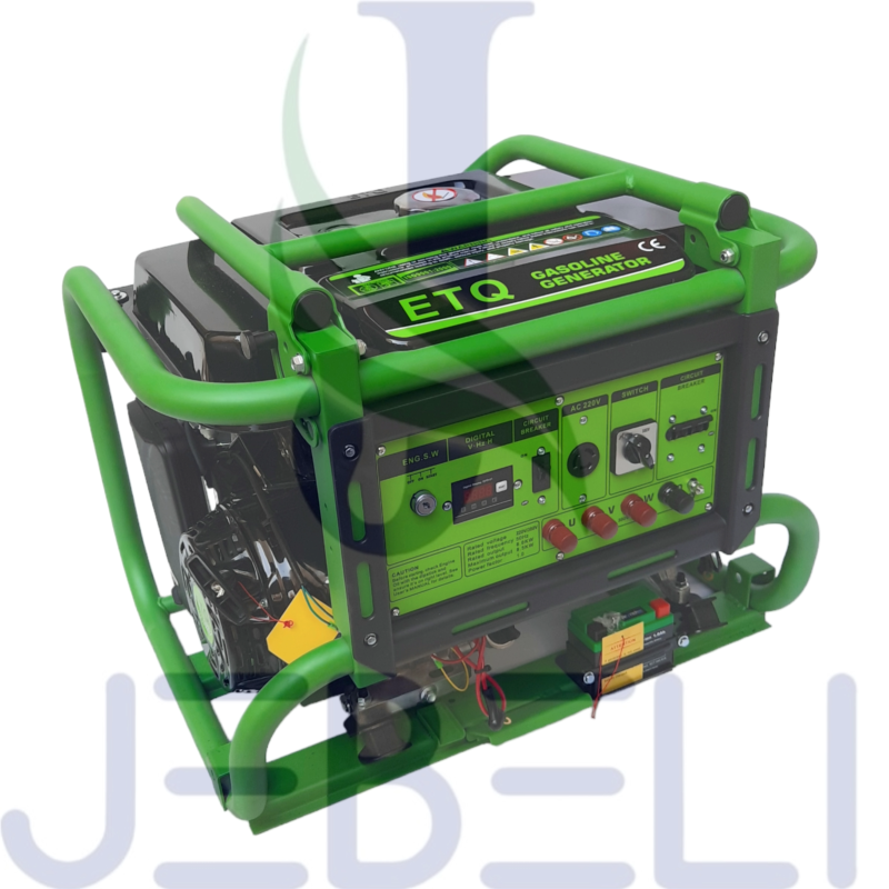 موتور برق بنزینی 8/5 کیلو وات برند ای تی کیو مدل TG11200E تک فاز وسه فاز ETQ