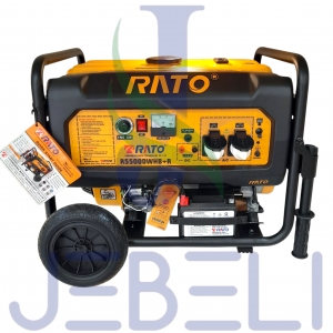موتور برق 3 کیلو وات ریموت استارت راتو مدل RATO R5500DWHB+R