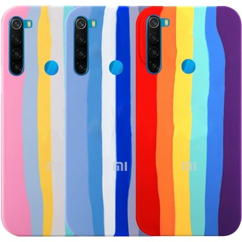 قاب سیلیکونی گوشی شیائومی Xiaomi Redmi Note 8 مدل رنگین کمانی (ویتنامی اصل)