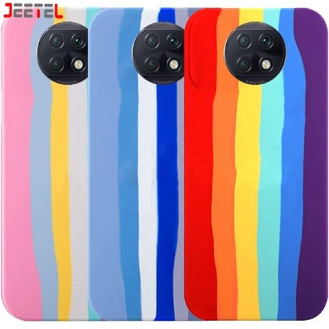 قاب سیلیکونی گوشی شیائومی Xiaomi Redmi Note 9T 5G مدل رنگین کمانی (ویتنامی اصل)
