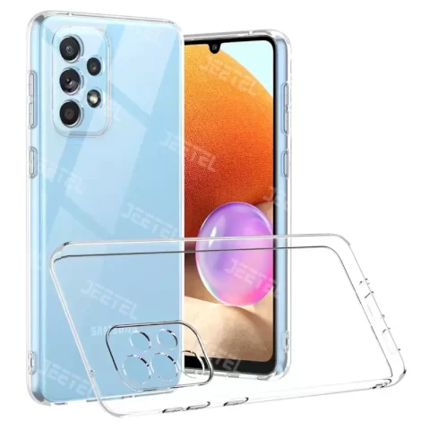 قاب گوشی Samsung Galaxy A32 4G مدل ژله ای طلقی محافظ لنزدار
