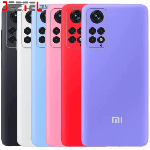 کاور سیلیکونی تک رنگ اورجینال Xiaomi Redmi Note 11 Pro مدل پاک کنی اصل (ساخت ویتنام)