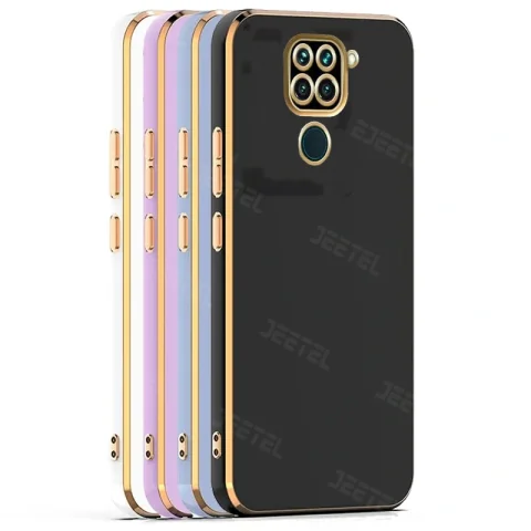 کاور مای کیس گلدلاین برای Xiaomi Redmi Note 9 (الکتروپلیتینگ 6D اورجینال)