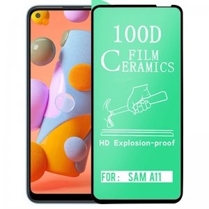 گلس سرامیکی Samsung Galaxy A11 نانو سرامیک 100D تمام صفحه و تمام چسب