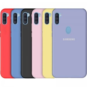 قاب گوشی Samsung Galaxy A11 سیلیکونی اورجینال پاک کنی مدل پایین باز صددرصد ضد لک ساخت ویتنام
