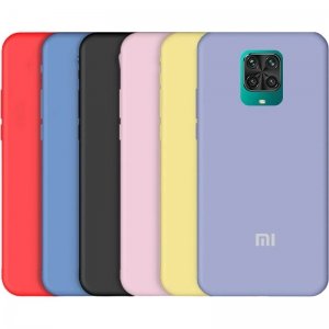 قاب گوشی Xiaomi Redmi Note 9 Pro سیلیکونی اورجینال پاک کنی مدل پایین باز صددرصد ضد لک ساخت ویتنام