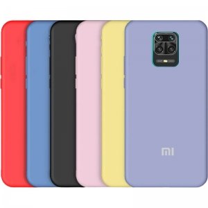 قاب گوشی Xiaomi Redmi Note 9 Pro Max سیلیکونی اورجینال پاک کنی مدل پایین باز صددرصد ضد لک ساخت ویتنام
