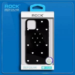 قاب IPHONE 7/8/SE 2020 پشت گلس طرح دار به همراه پاپ سوکت مدل لاولی