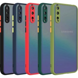 کاور ضدضربه گوشی Samsung Galaxy A30S مدل مات محافظ دوربین