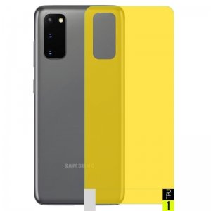 برچسب نانو پشت گوشی Samsung Galaxy S20 مدل فول کاور شفاف آنتی شوک