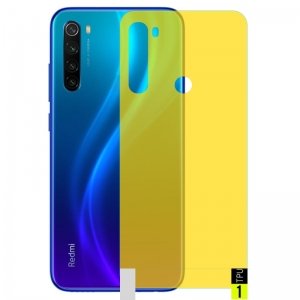برچسب نانو پشت گوشی Xiaomi Redmi Note 8 مدل فول کاور شفاف آنتی شوک