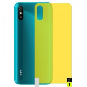 برچسب نانو پشت گوشی Xiaomi Redmi 9A مدل فول کاور شفاف آنتی شوک