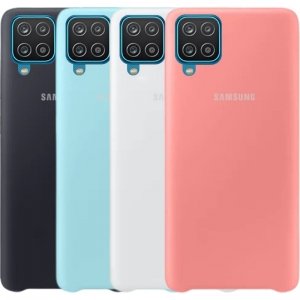 قاب گوشی Samsung Galaxy A12 / M12 سیلیکونی اورجینال پاک کنی مدل پایین باز صددرصد ضد لک ساخت ویتنام