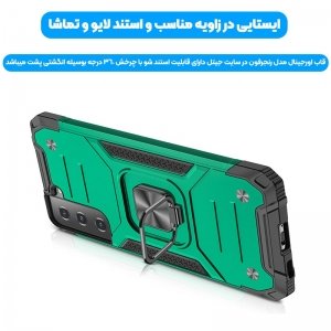 قاب اورجینال گوشی مناسب برای Samsung Galaxy S21 5G طرح آرمور به همراه رینگ استند مدل رنجر فون.jpg
