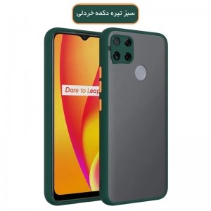 کاور گوشی Xiaomi Redmi 9C هیبریدی مدل پشت مات محافظ لنزدار.jpg