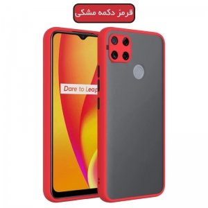 کاور گوشی Xiaomi Redmi 9C هیبریدی مدل پشت مات محافظ لنزدار.jpg
