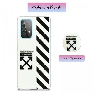 گارد فانتزی مناسب برای گوشی Samsung Galaxy A52 5G مدل imd طرحدار دخترانه همراه با پاپ سوکت.jpg