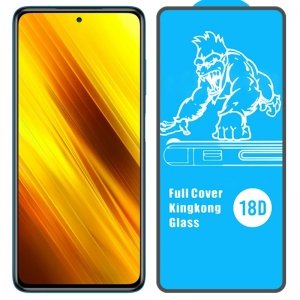 گلس ایربگ دار محافظ صفحه نمایش مناسب برای گوشی Xiaomi POCO X3 nfc مدل King Kong از برند آرمور گلس