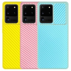 قاب و گارد محافظ مناسب برای گوشی Samsung Galaxy S20 Ultra مدل اسلاید کمرا طرح رنگی کشویی