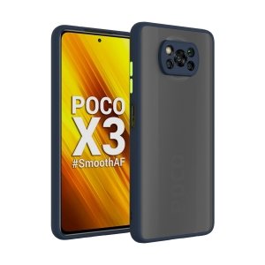 کاور و قاب گوشی XIAOMI POCO X3 PRO مدل دور بامپر پشت مات محافظ لنزدار.jpg