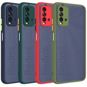 کاور ضدضربه شیائومی Redmi 9T مدل مات محافظ دوربین