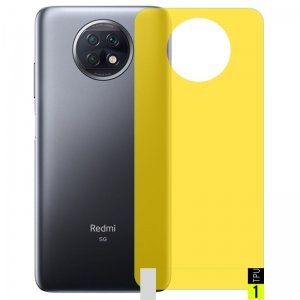 برچسب نانو پشت گوشی Xiaomi Redmi Note 9T 5G مدل فول کاور شفاف آنتی شوک