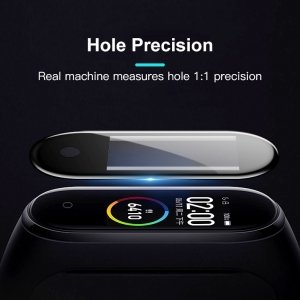 گلس سرامیکی 3D تمام صفحه و تمام چسب برای Xiaomi MI Band 4