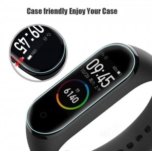 محافظ صفحه نانو و نشکن تمام صفحه برای Xiaomi MI Band 3 / 4