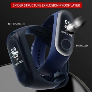 محافظ صفحه نانو و نشکن تمام صفحه برای Xiaomi MI Band 3 / 4