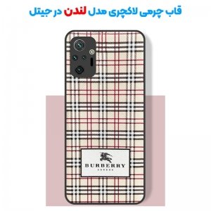 قاب چرم Luxury دیزاین مناسب برای گوشی Xiaomi Redmi Note 10 Pro مدل طرحدار لاکچری زنانه و مردانه (مجهز به محافظ لنز یکدست با بدنه).jpg