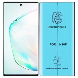 برچسب PMMA محافظ صفحه نمایش اورجینال مناسب برای گوشی Samsung Galaxy Note 10 Plus مدل پلیمر نانو از برند کینگ کونگ Anti Broken Polymer Nano King Kong