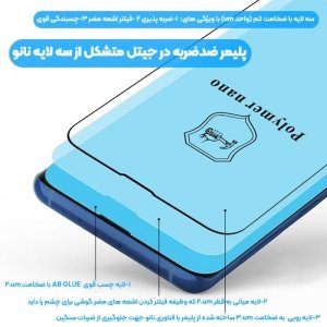 برچسب PMMA محافظ صفحه نمایش اورجینال مناسب برای گوشی Samsung Galaxy Note 20 مدل پلیمر نانو از برند کینگ کونگ Anti Broken Polymer Nano King Kong
