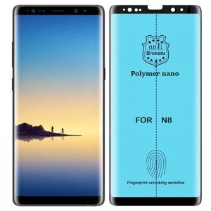 برچسب PMMA محافظ صفحه نمایش اورجینال مناسب برای گوشی Samsung Galaxy Note 8 مدل پلیمر نانو از برند کینگ کونگ Anti Broken Polymer Nano King Kong