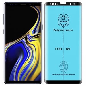 برچسب PMMA محافظ صفحه نمایش اورجینال مناسب برای گوشی Samsung Galaxy Note 9 مدل پلیمر نانو از برند کینگ کونگ Anti Broken Polymer Nano King Kong