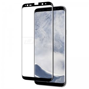 گلس فول ادج مناسب برای گوشی Samsung Galaxy S8 / S9 مدل شیشه ای تمام چسب و تمام صفحه Full Edge Glass