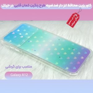 قاب فانتزی دخترانه برای سامسونگ Galaxy A12 مدل رزین محافظ لنزدار مجهز به کپسول ضدضربه