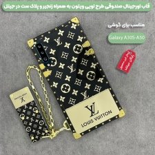 قاب گوشی Samsung Galaxy A50 طرح کلاسیک مدل صندوقی لویی ویتون