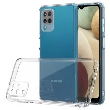 قاب گوشی Samsung Galaxy A12 / M12 مدل ژله ای طلقی محافظ لنزدار