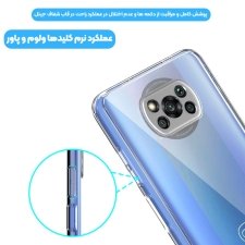 قاب گوشی Xiaomi Poco X3 مدل ژله ای طلقی محافظ لنزدار