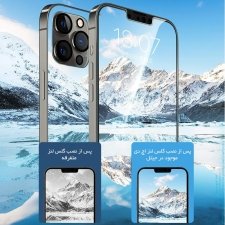 گلس محافظ لنز گوشی IPHONE 12 مدل HD مجهز به نویزگیر