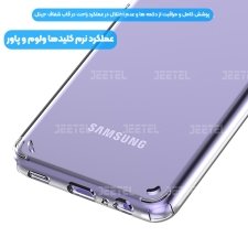 قاب گوشی Samsung Galaxy A22 4G مدل ژله ای طلقی محافظ لنزدار