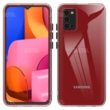 قاب گوشی Samsung Galaxy A02S مدل ژله ای طلقی محافظ لنزدار