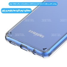 قاب گوشی Samsung Galaxy A20S مدل ژله ای طلقی محافظ لنزدار