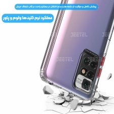 قاب گوشی Xiaomi Redmi 10 / 10 Prime مدل ژله ای طلقی محافظ لنزدار