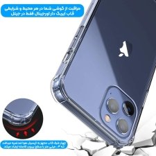 گارد موبایل Samsung Galaxy A02 مدل تمام شفاف کپسول دار